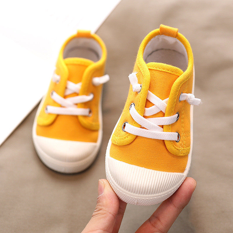 Chaussures d'intérieur de maternelle, chaussures en tissu pour bébés, chaussures en toile pour enfants