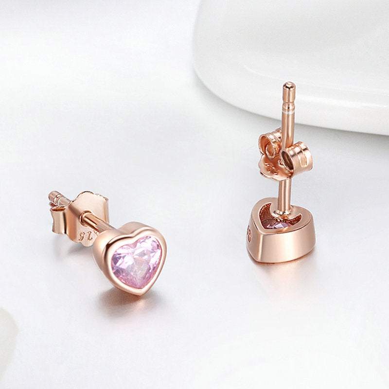 Zirconium Diamond Cute Korean Female Jewelry Earrings