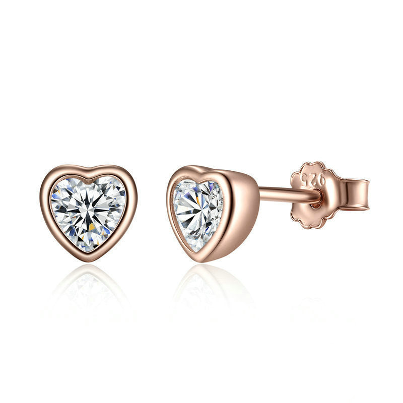 Zirconium Diamond Cute Korean Female Jewelry Earrings