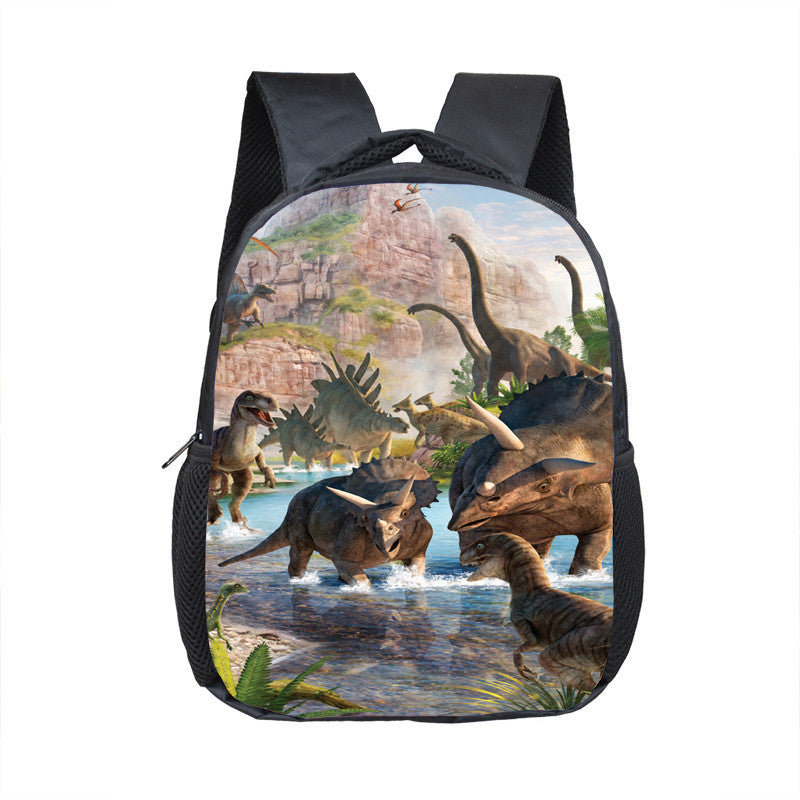 Sac à dos de maternelle de mode de dinosaure de dessin animé