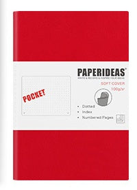 Carnet de notes en cuir souple aA6, petit bloc-notes Portable avec numéro de Page vierge, livre de poche