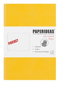 Carnet de notes en cuir souple aA6, petit bloc-notes Portable avec numéro de Page vierge, livre de poche