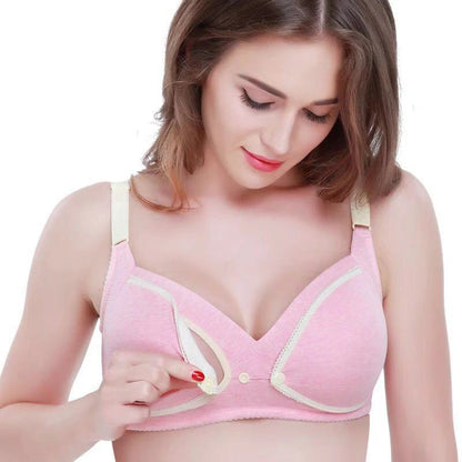 Breastfeeding Bras Maternity Open Nursing Bra for Feeding Nursing Underwear Clothes for Pregnant Lingerie Women Intimate Clothes