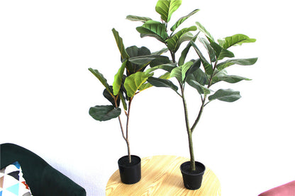 Holiday Entertainment: Simulation Plant Qin Yerong Living Room Decoration