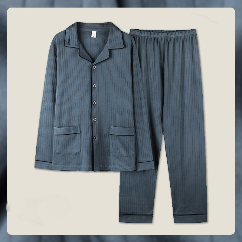 Antarctic Men Pyjamas Men Spring And Winter Long Sleeves