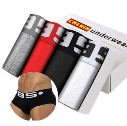 Seamless Box Panties Men Underwear Elastic Trunks Boxer