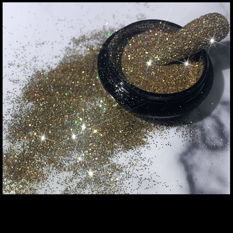 Glitter Flash Nails Crystal Diamond Powder Net Celebrity Vibrato