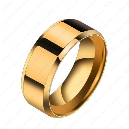 Personality Refers To Niche Rings For Men And Women Stainless Steel Couple Rings