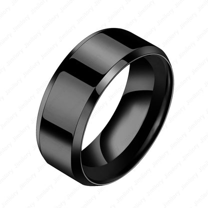 Personality Refers To Niche Rings For Men And Women Stainless Steel Couple Rings