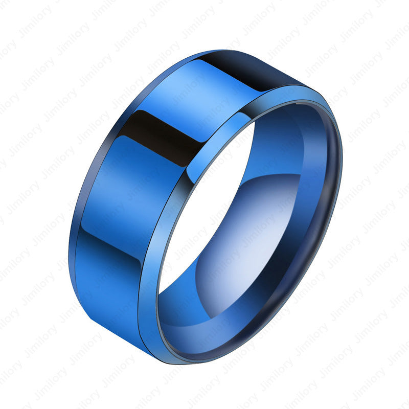 Personality Refers To Niche Rings For Men And Women Stainless Steel Couple Rings