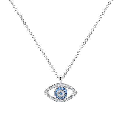 Bijoux en argent Sterling s925, pendentif œil de démon atmosphérique européen et américain