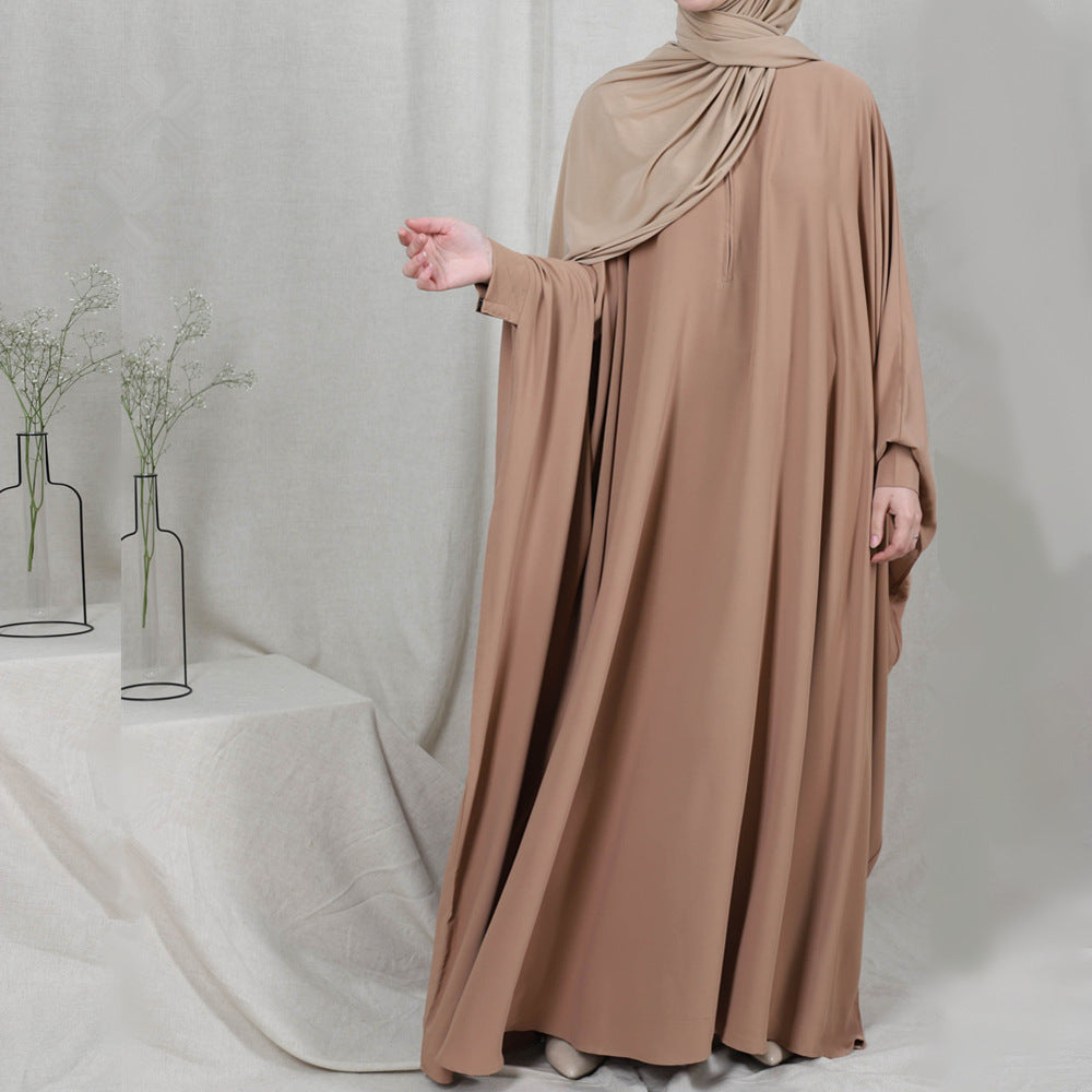 Eid Hooded Muslim Kvinnor Hijab klä bön plagg Jilbab Abaya Long Khimar fullt omslag Ramadan klänning Abayas Islamic Clo Niqab