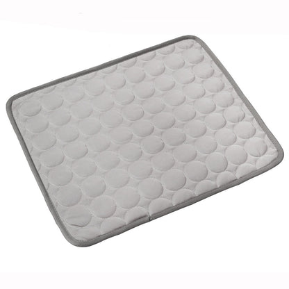 Coussin de nid froid en soie glacée pour chien et chat, pour se rafraîchir en été