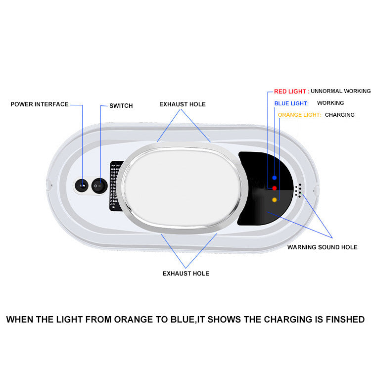 Intelligent Window Cleaning Robot Cleaner Electric Remote Control Glass Cleaning Robot