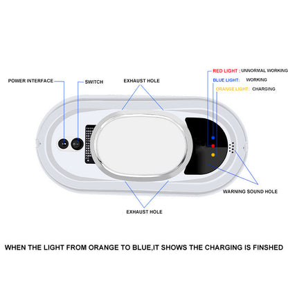 Intelligent Window Cleaning Robot Cleaner Electric Remote Control Glass Cleaning Robot