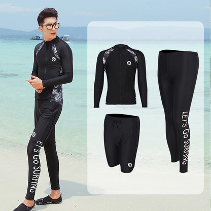 Pantalon à manches longues, costume méduse, maillot de bain pour plongée en apnée et surf