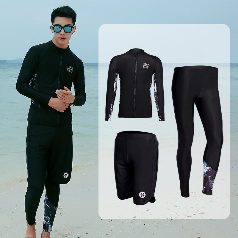 Pantalon à manches longues, costume méduse, maillot de bain pour plongée en apnée et surf