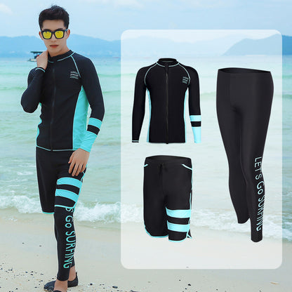 Pantalon à manches longues, costume méduse, maillot de bain pour plongée en apnée et surf