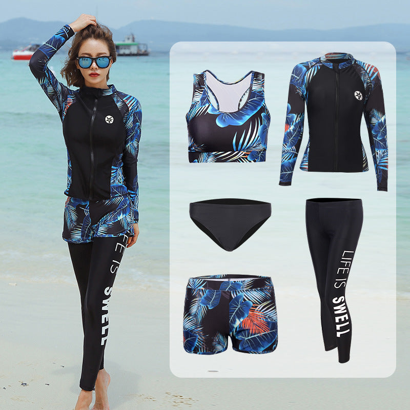 Long-sleeved Trousers Jellyfish Suit Snorkeling Surfing Swimsuit Suit