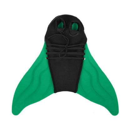 Mermaid Swimsuit Fins Black Fins For Adults And Children