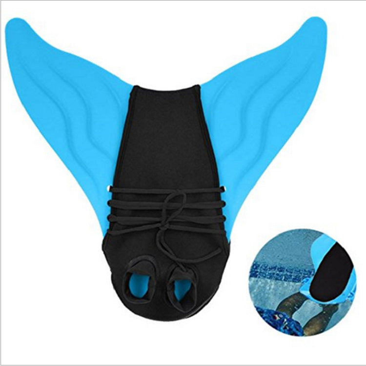 Mermaid Swimsuit Fins Black Fins For Adults And Children