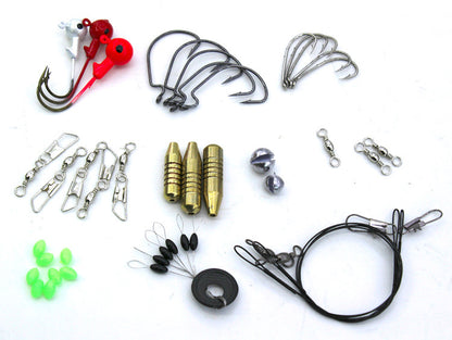 Fishing Gear Sequined Soft Bait Set