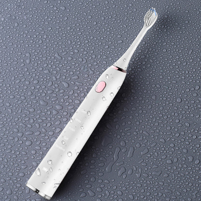 White  Toothbrush Waterproof Electric Toothbrush