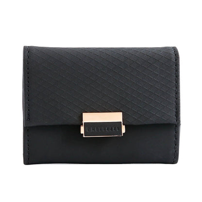 Women's Compact Card Holder with Large Capacity and Multiple Card Slots