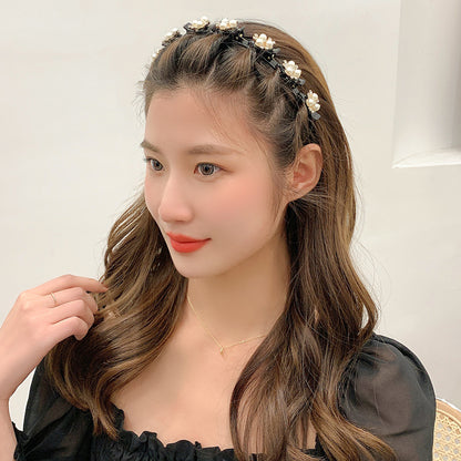 Lazy Braided Hair Clip Press Hair Wash Face Pannband