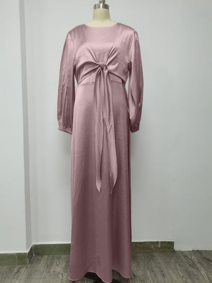 Ramadan Eid moubarak Caftan dubaï Abaya turquie musulmane Hijab Satin vêtements Islam Caftan Marocain vêtements robes Robe Fema