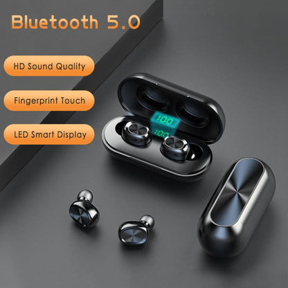B5 Bluetooth-headset Binaural digital display Stereo Bluetooth-headset TWS5.0 Bluetooth-headset 239 Bluetooth-headset