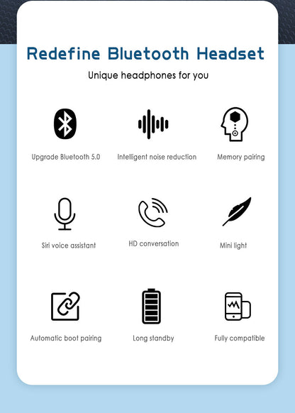 B5 Bluetooth-headset Binaural digital display Stereo Bluetooth-headset TWS5.0 Bluetooth-headset 239 Bluetooth-headset