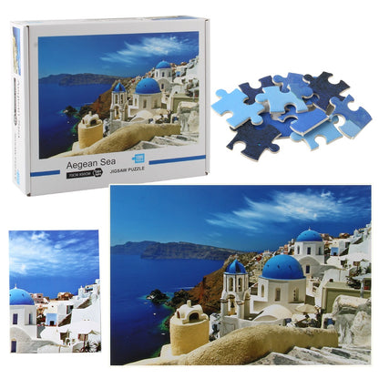 Upgraded Version Of Thick 1000 Pieces Of Creative Animal Landscape Puzzles For Adults And Children