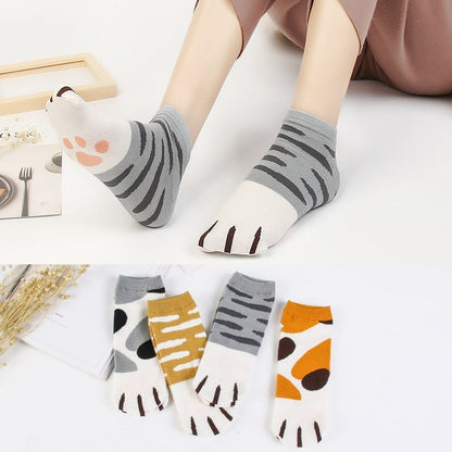 Chaussettes patte de chat