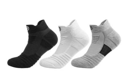 Elite – chaussettes épaisses pour hommes, chaussettes de course déodorantes à fond de serviette, à séchage rapide