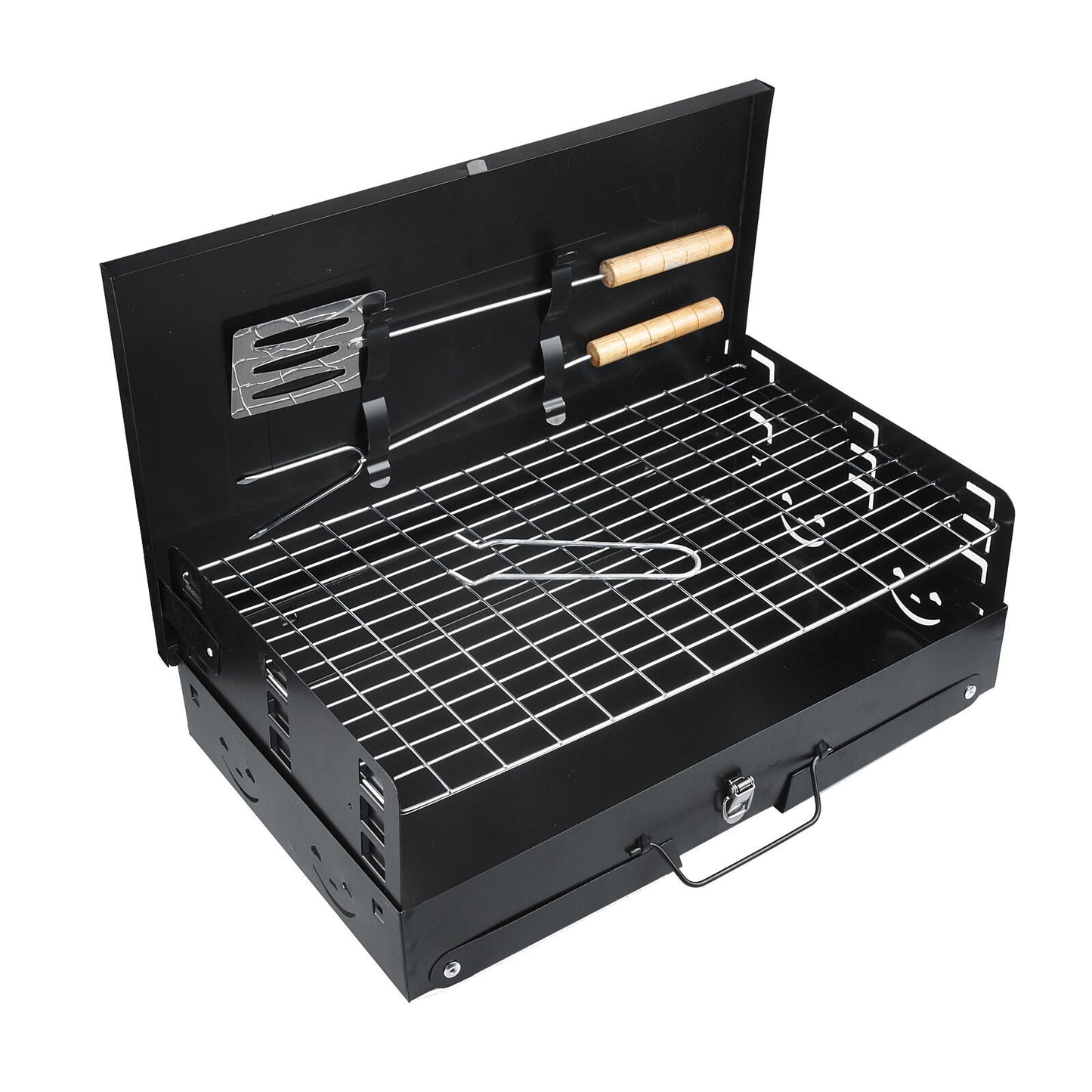 Outdoor Portable Charcoal Grill - Premium BBQ Equipment