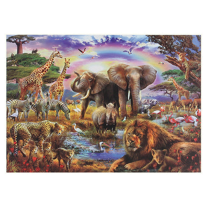 Forest Animal World Jigsaw Assembling Toy