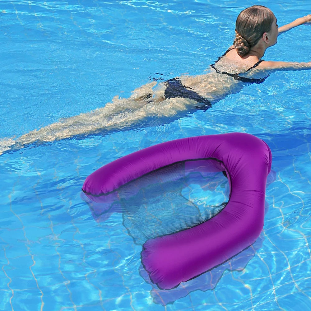 Summer Inflatable Water Hammock for Beach & Pool