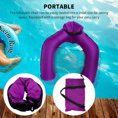 Summer Inflatable Water Hammock for Beach & Pool