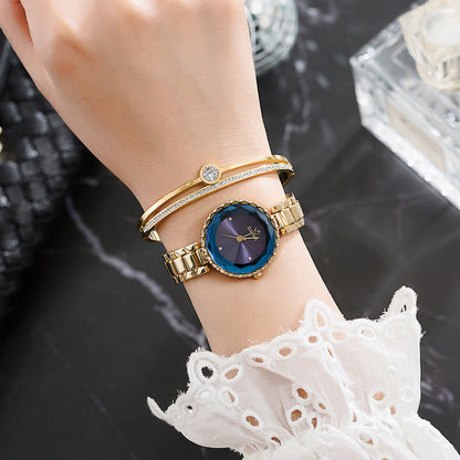 Ensemble de montres pour femmes, Bracelet de luxe, collier, cadeau pour petite amie