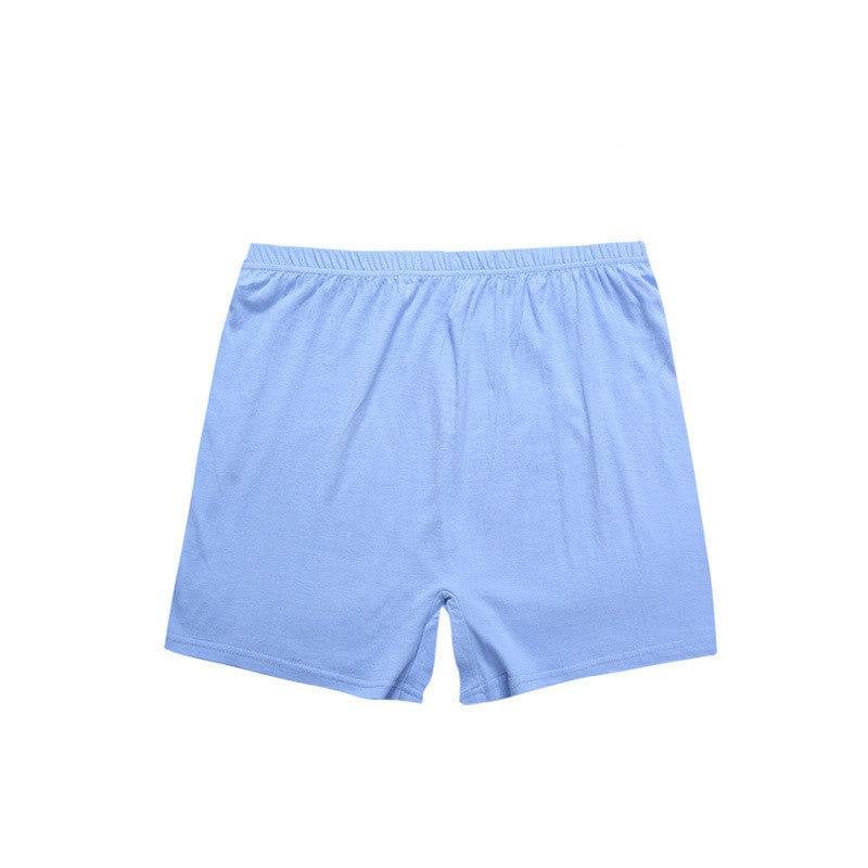 Herrunderkläder i bomull Lösa boxershorts för medelålders och äldre Stora storlekar Herrboxershorts Gammal man Boxerbyxor Pappa