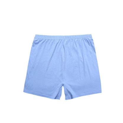 Herrunderkläder i bomull Lösa boxershorts för medelålders och äldre Stora storlekar Herrboxershorts Gammal man Boxerbyxor Pappa