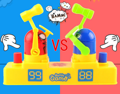 Garçons et filles contre. Combattants, Double Vs. pour enfants. Jeux de table, jouets éducatifs interactifs parent-enfant