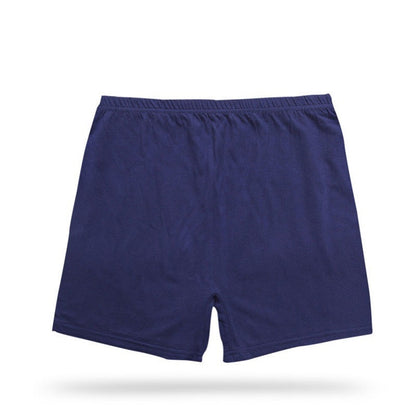 Herrunderkläder i bomull Lösa boxershorts för medelålders och äldre Stora storlekar Herrboxershorts Gammal man Boxerbyxor Pappa
