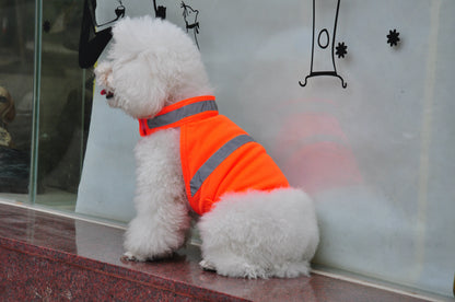 Vêtements d'été pour animaux de compagnie, vêtements réfléchissants pour chiens, vêtements de sécurité pour chiens de travail