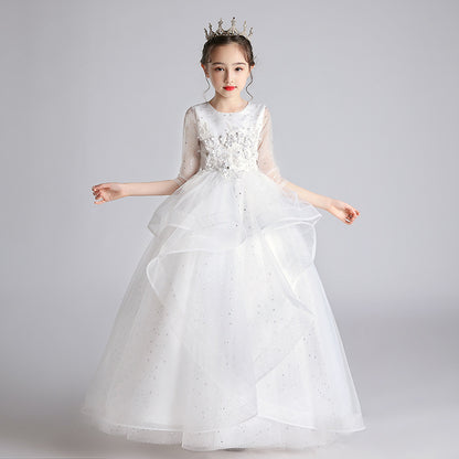 Children Dress Princess Dress Girl Girl Host Evening Dress