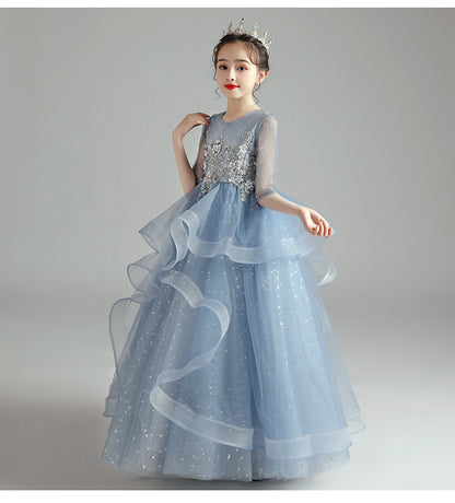 Children Dress Princess Dress Girl Girl Host Evening Dress