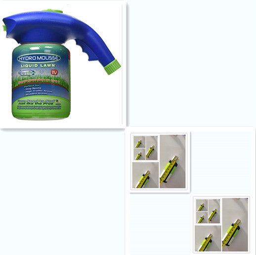 Liquid Lawn System Hydro Foam Professional Household Hydro Seeding Spray Device For Seed Care Garden Tools Home Garden Mousse