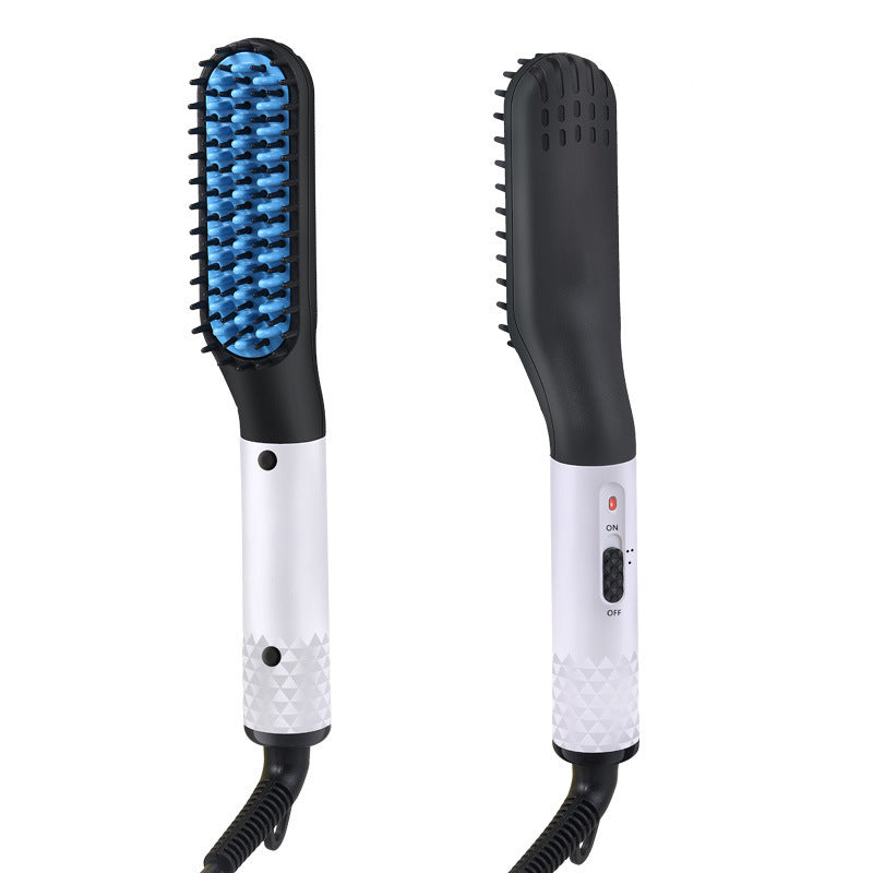 Multifunctional Hair Straightener Hair Comb Brush Men Beard Brush