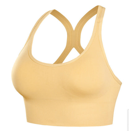 Hot Women Sport Bra Seamless Yoga Underwear Sport Tank Vest